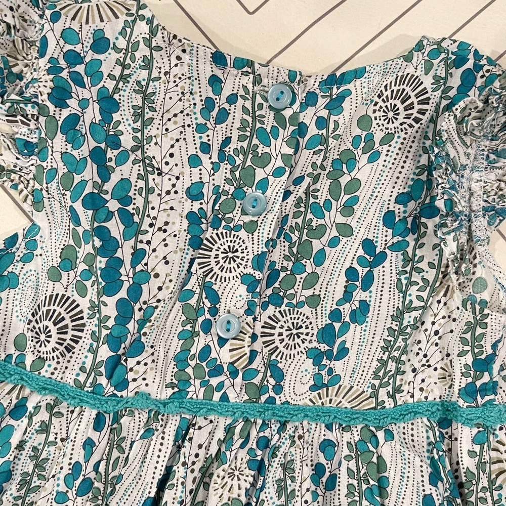 Rabbit Moon Pattern Dress - Picture 9 of 11